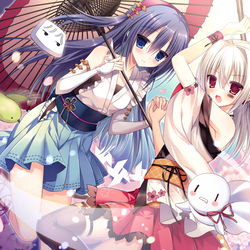 This is a pixiv picture whose title is 魔法少女あふた〜ざれいん「恋の魔法はメロルリラ」アレンジカバー.