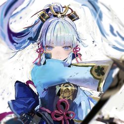 This is a pixiv picture whose title is 神里彩華.