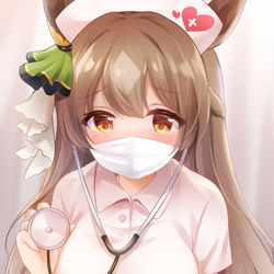 This is a pixiv picture whose title is ナースダイヤちゃん.