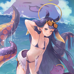 This is a pixiv picture whose title is Ina summer.