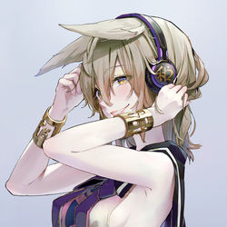 This is a pixiv picture whose title is temptation.