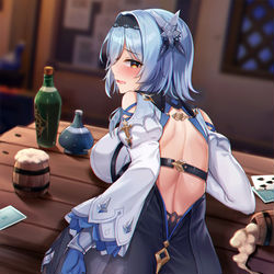 This is a pixiv picture whose title is 优菈.