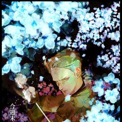 This is a pixiv picture whose title is 居合抜いて四月.
