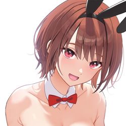 This is a pixiv picture whose title is うさぎカフェの店員さん.