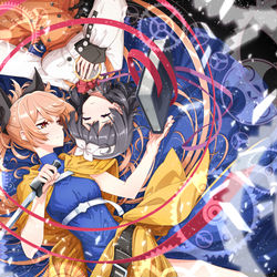 This is a pixiv picture whose title is メノウとアカリ.
