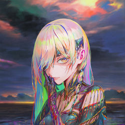 This is a pixiv picture whose title is Darkness come from the Black Sea.