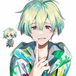 This is a pixiv picture whose title is ももひと.