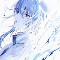 This is a pixiv picture whose title is 神里綾人.