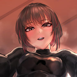 This is a pixiv picture whose title is 組み伏せ.