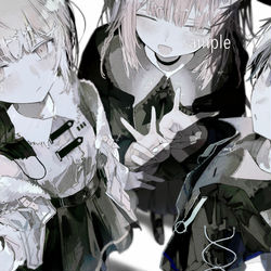 This is a pixiv picture whose title is commission.