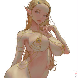 This is a pixiv picture whose title is Zelda alt.