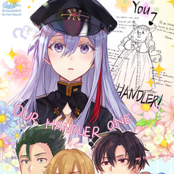 This is a pixiv picture whose title is 初対面の時.