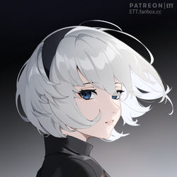 This is a pixiv picture whose title is 2B.