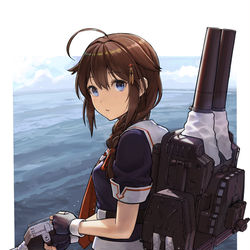 This is a pixiv picture whose title is Shigure.
