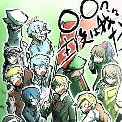 This is a pixiv picture whose title is 6周年おめでとうございます！.