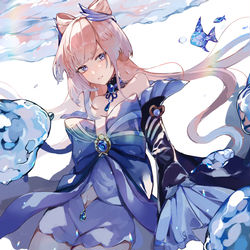 This is a pixiv picture whose title is 深海.