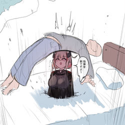 This is a pixiv picture whose title is 朝起こしに来てくれたローン.
