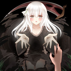 This is a pixiv picture whose title is 導く。.