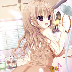This is a pixiv picture whose title is ミルクティーちゃんバスタイム.