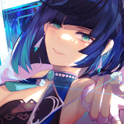 This is a pixiv picture whose title is 蘭生幽谷.
