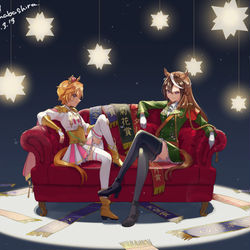 This is a pixiv picture whose title is 皇帝と覇王。.