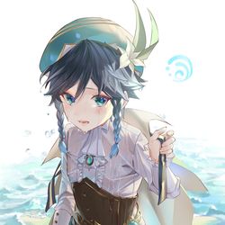 This is a pixiv picture whose title is 湿潤.