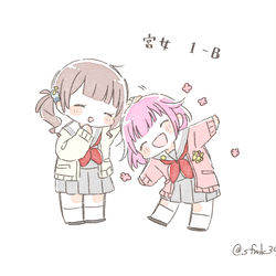 This is a pixiv picture whose title is みやじょ1-B.