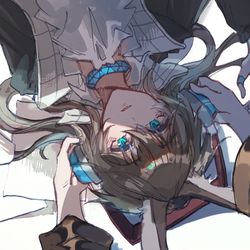 This is a pixiv picture whose title is 她们的世界里.