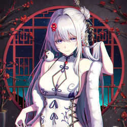 This is a pixiv picture whose title is チャイナ服.