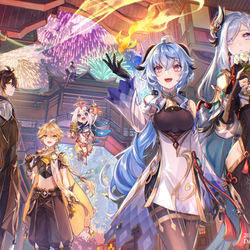 This is a pixiv picture whose title is このひとときを目に焼き付けて.