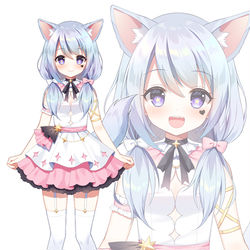 This is a pixiv picture whose title is VTuber 恋犬💞ちわこさん.