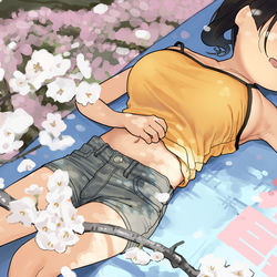 This is a pixiv picture whose title is ガキ巨乳94.