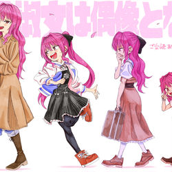 This is a pixiv picture whose title is その淑女は偶像となる.
