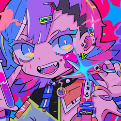 This is a pixiv picture whose title is ドットミー.