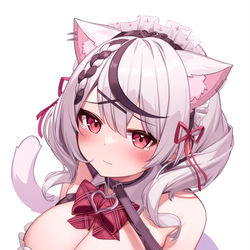 This is a pixiv picture whose title is 猫耳クロヱ.