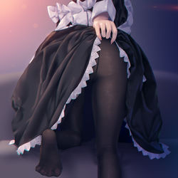 This is a pixiv picture whose title is メイド~.