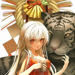This is a pixiv picture whose title is 2022.