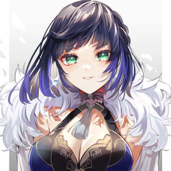 This is a pixiv picture whose title is 夜蘭さん.