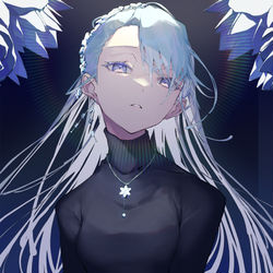 This is a pixiv picture whose title is 凪原涼菜様-カバー動画用イラスト.