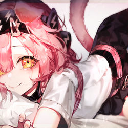 This is a pixiv picture whose title is 澄闪.