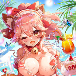 This is a pixiv picture whose title is ビキニ💕.