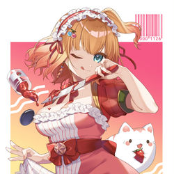 This is a pixiv picture whose title is 【skeb】commission Illust.