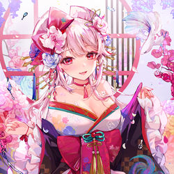 This is a pixiv picture whose title is 朔桜衣澄ちゃん.