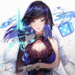 This is a pixiv picture whose title is Yelan!.
