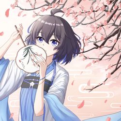 This is a pixiv picture whose title is 希儿·汉服.