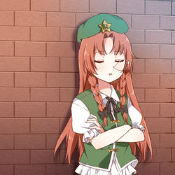 This is a pixiv picture whose title is めーりん.