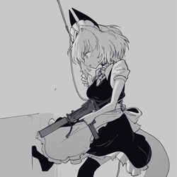 This is a pixiv picture whose title is rappel.