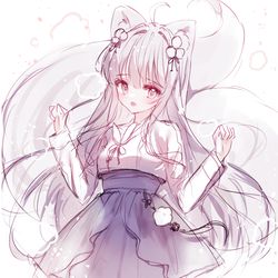 This is a pixiv picture whose title is もふ コレクション.
