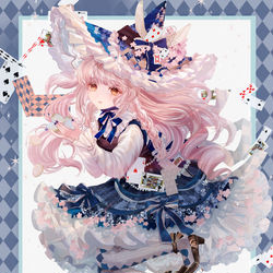 This is a pixiv picture whose title is アリス×イースター魔女.