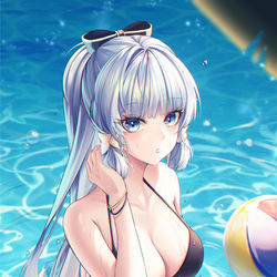 This is a pixiv picture whose title is 神里綾華.